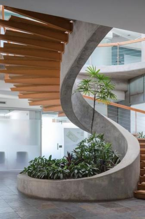 Modern Spiral Staircase Design